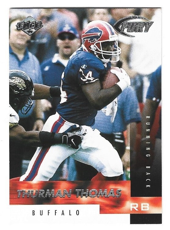 1999 Collectors Edge Fury Football Thurman Thomas #139 NRMT