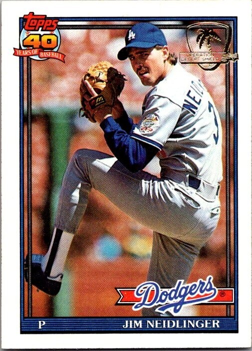 1991 Topps Desert Shield Baseball Cards Complete your Set U Pick From List 1-200