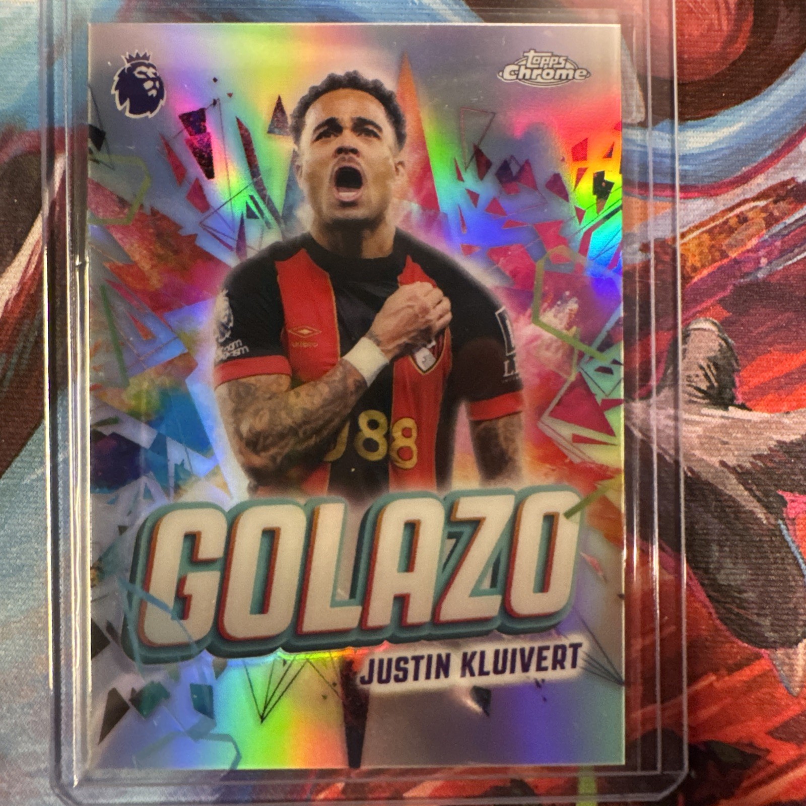 2026 Topps Chrome Premier League #GZ-1 Justin Kluivert Golazo