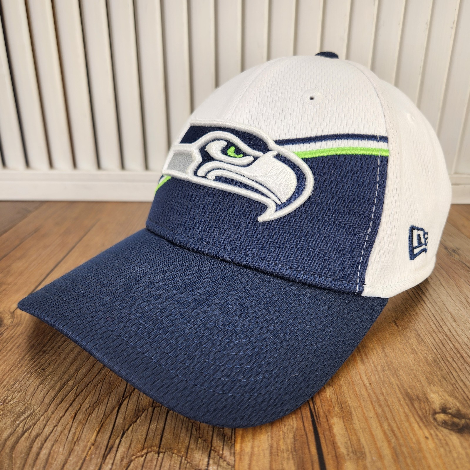 Seattle Seahawks New Era 9forty Snapback Hat Blue White NFL Football Team Cap