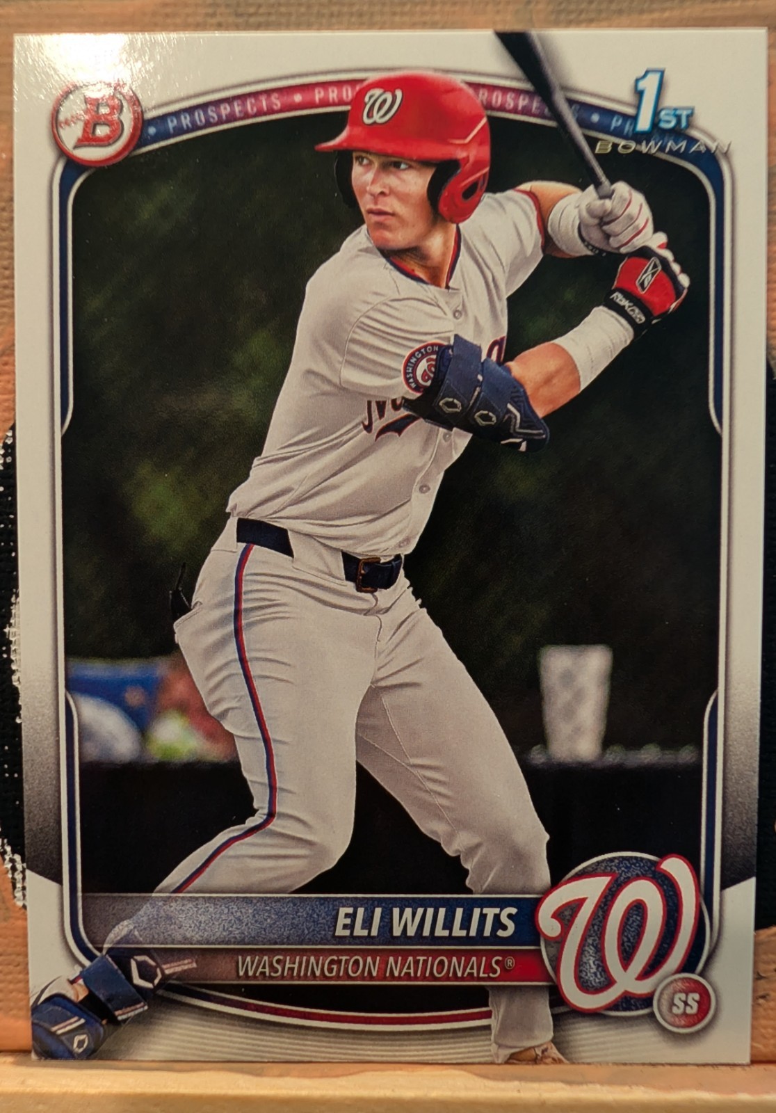 Eli Willits BD-1 1st Bowman 2025 Prospects Nationals #1 Pick