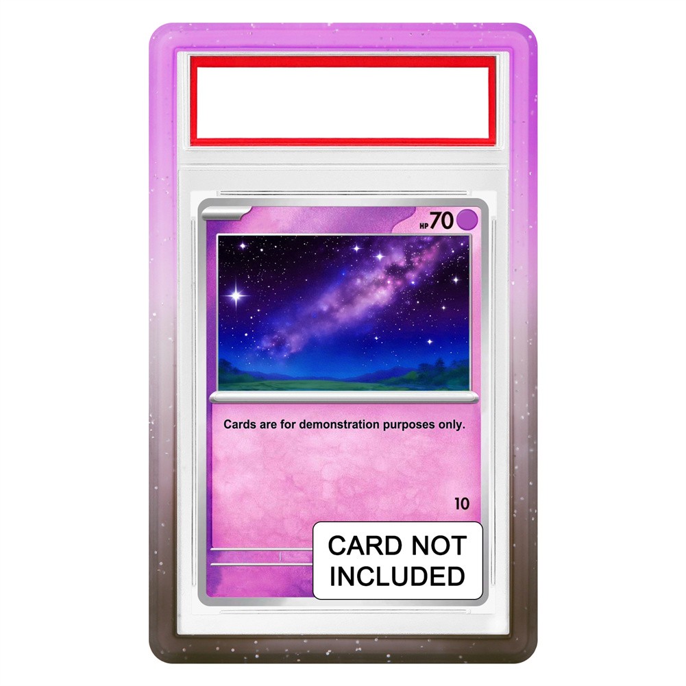 12PACK Gradient Colors For PSA Graded Card Slab TPU Bumper Guard Protector