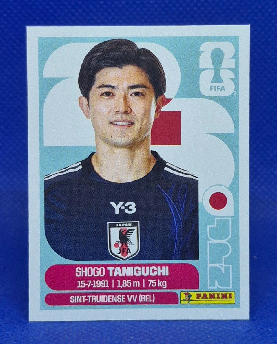 2026 Panini FIFA World Cup Sticker Shogo Taniguchi #JPN 6 – Japan