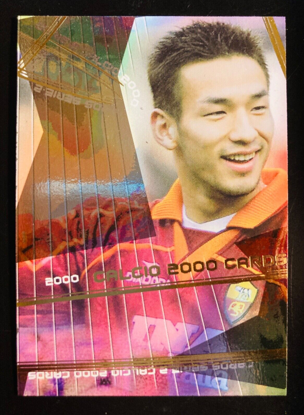 1999-00 Panini Calcio 2000 Series 2 # P9 Hidetoshi Nakata AS Roma puzzle card
