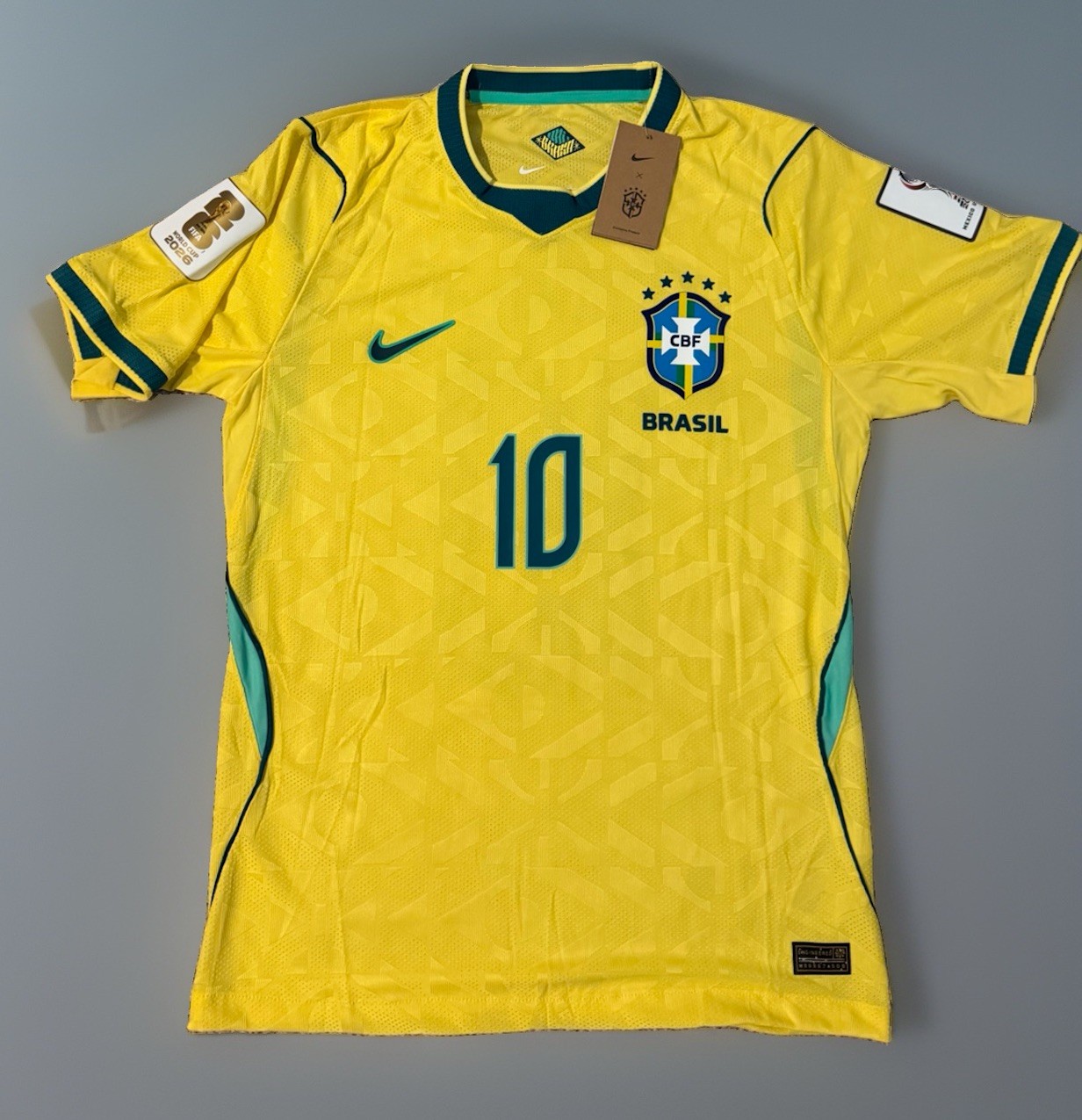 2026 Neymar Jr Nike Brazil World Cup Home Jersey “Player Version” Size L