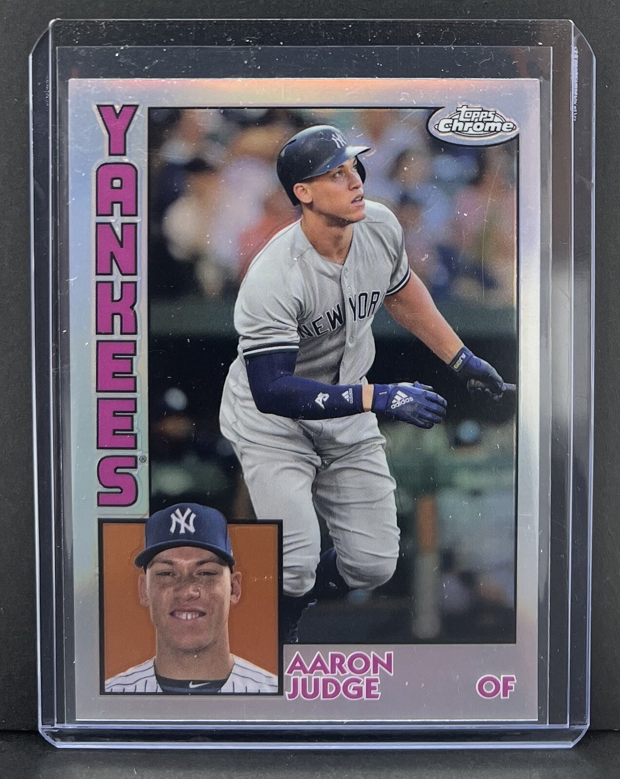 2019 Topps Chrome Aaron Judge 1984 Topps 35th Anniversary #84TC-1 N.Y. Yankees