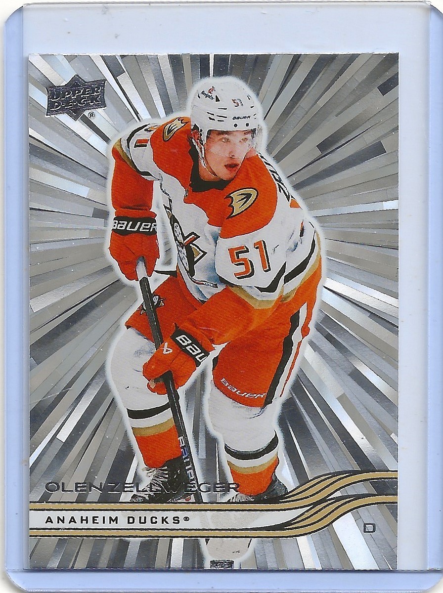 2025-26 UPPER DECK SERIES 2 #251 OLEN ZELLWEGER OUTBURST INSERT