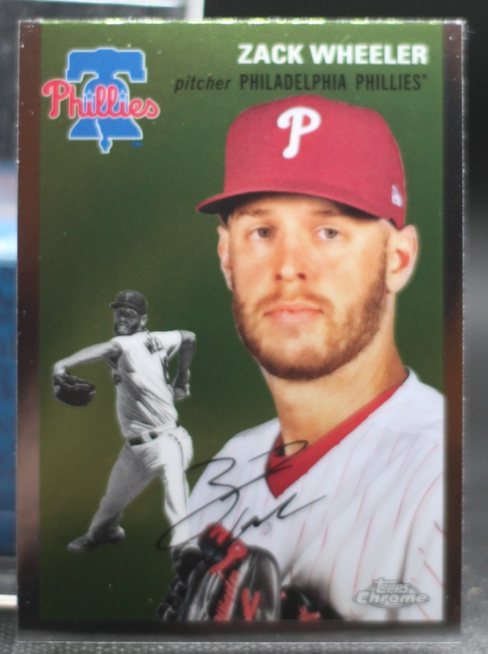 2023 Topps Chrome Platinum Anniversary – Zack Wheeler #379