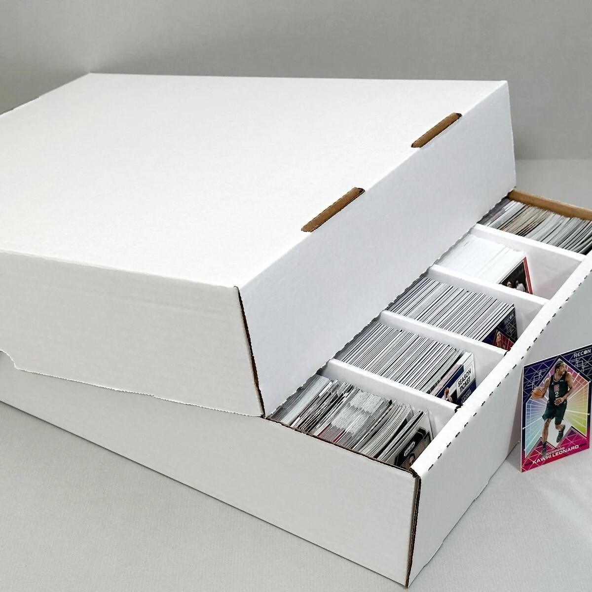 (5x) BCW Super Monster Box Full Lid (5000 Count) Corrugated Cardboard Storage Bx