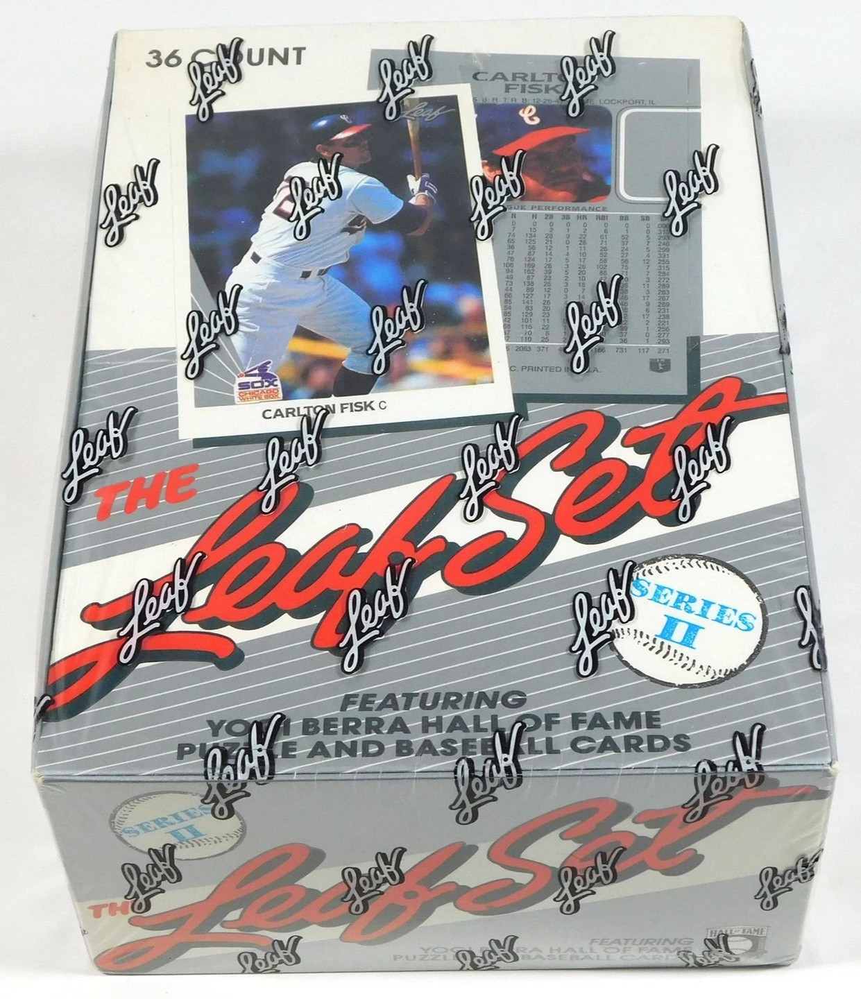 1990 LEAF LERIES 2 MAJOR LEAGUE BASEBALL FACTORY SEALED BOX **36 PACKS**