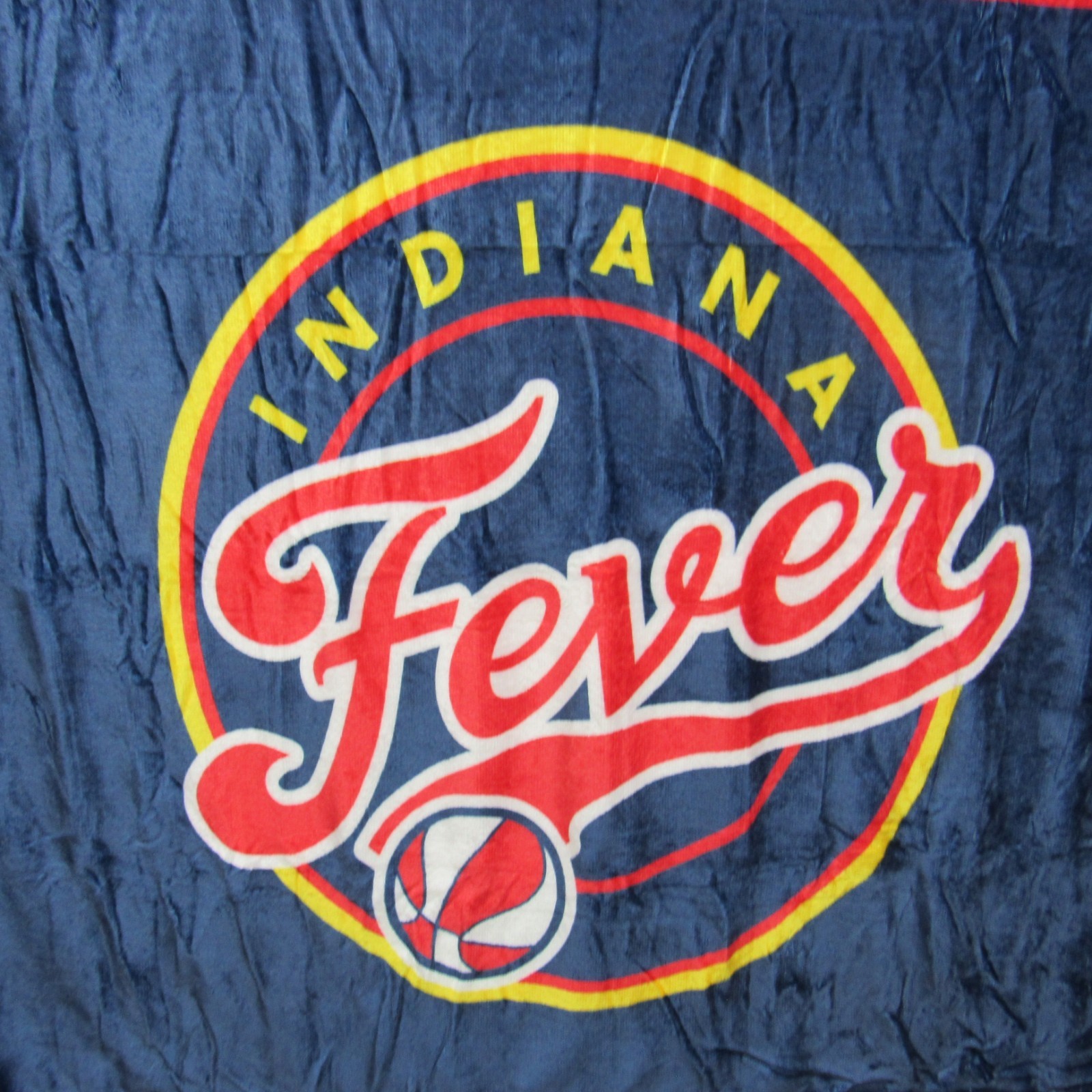 Indiana Fever Blanket Slik Touch Throw Collector WNBA Basketball
