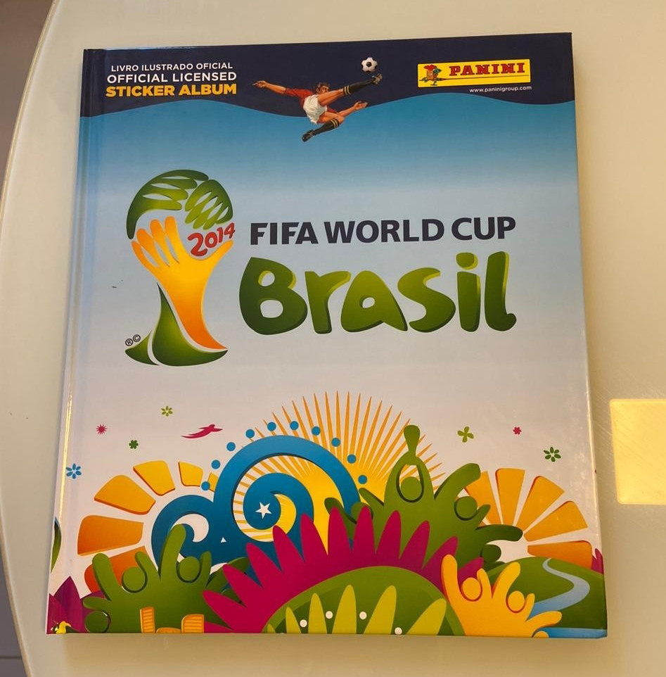 ALBUM WC WM 2014 HARDCOVER EDITION BRAZIL PANINI EMPTY