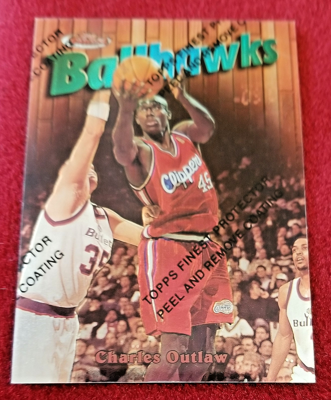 1997-98 TOPPS FINEST GOLD RARE WEBBER MILLER O’NEAL GARNETT Silver RODMAN