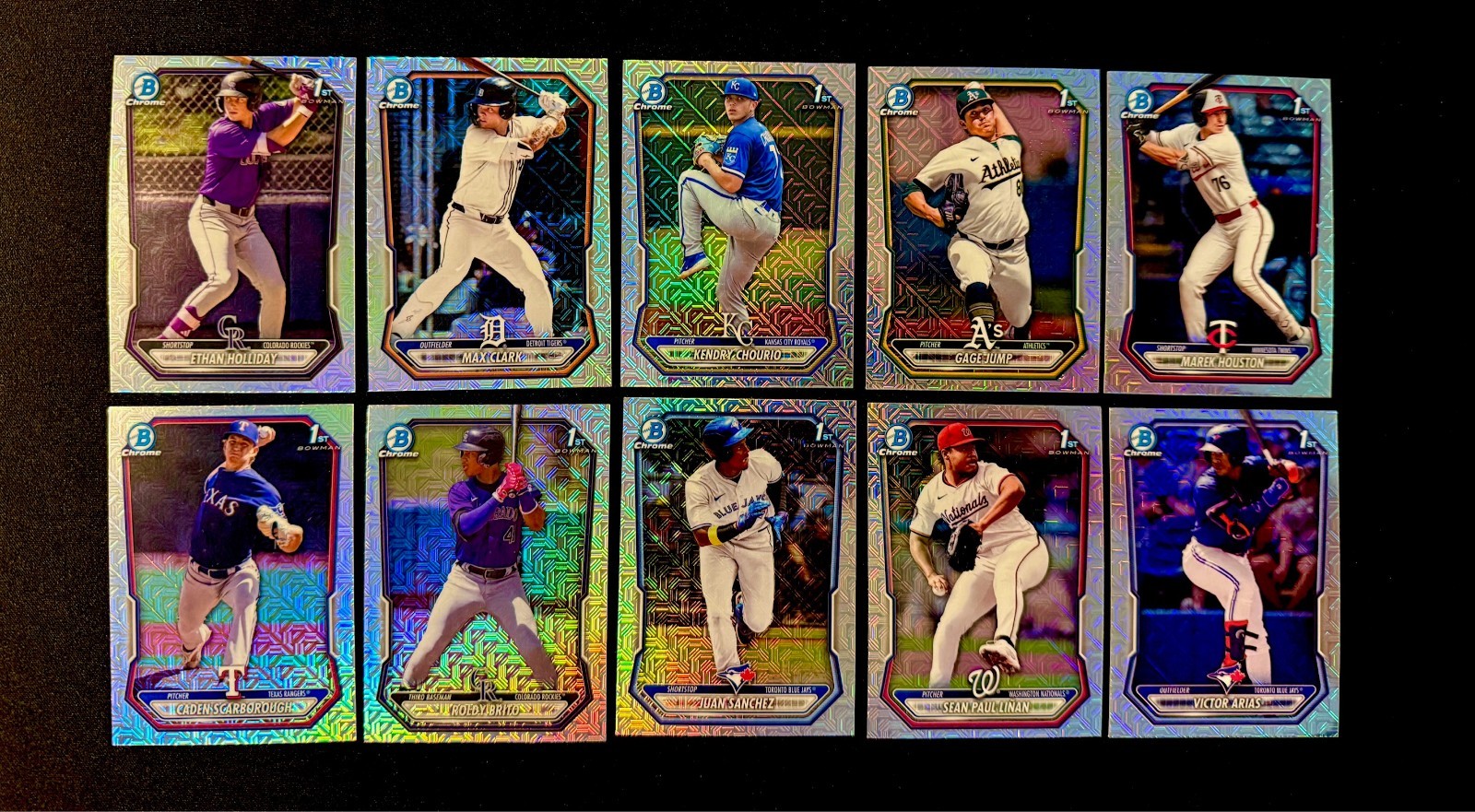 2026 Bowman Chrome Mojo Prospects – Complete 50 card set BCP-1 – BCP-150 🔥🔥