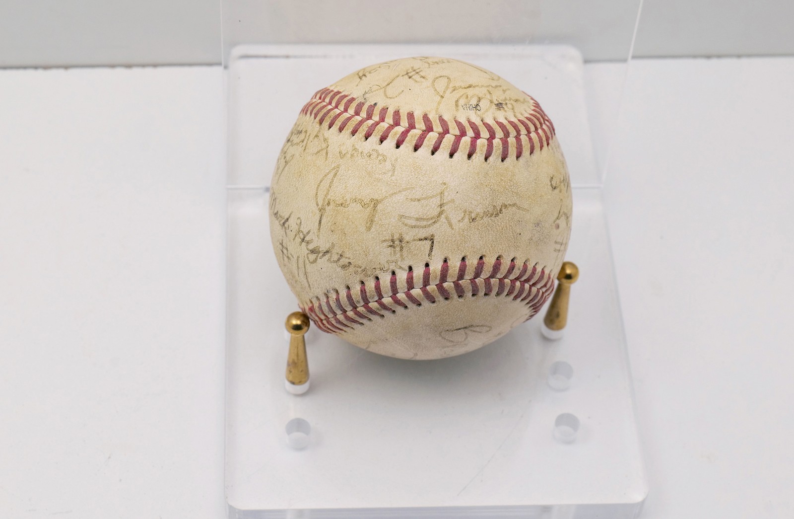 Diamond Pony League Baseball Team-Signed w/ Multiple Autographs No Stand