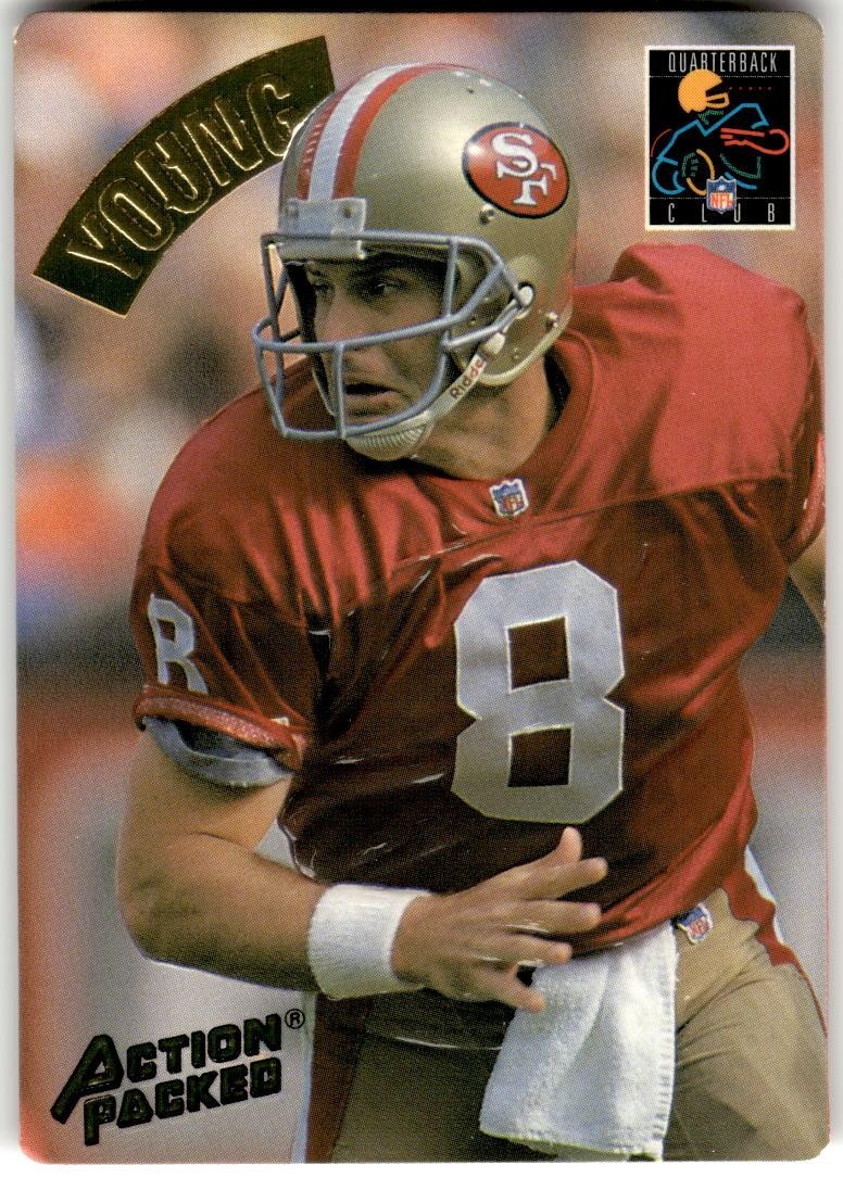1994 Action Packed #184 Steve Young