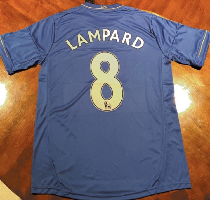 Retro 2012-2013 Lampard Chelsea FC Jersey Size L