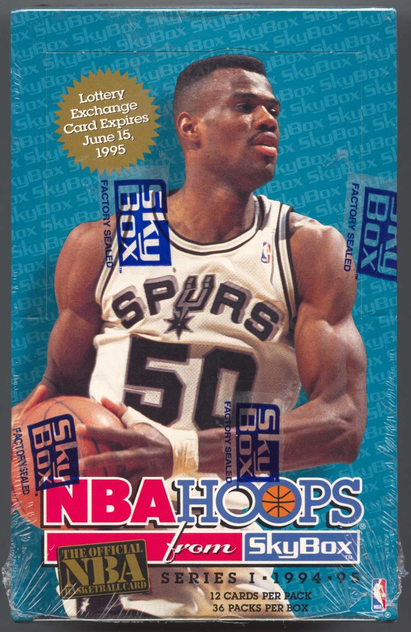 1994-95 SkyBox Hoops Series 1 Basketball Box