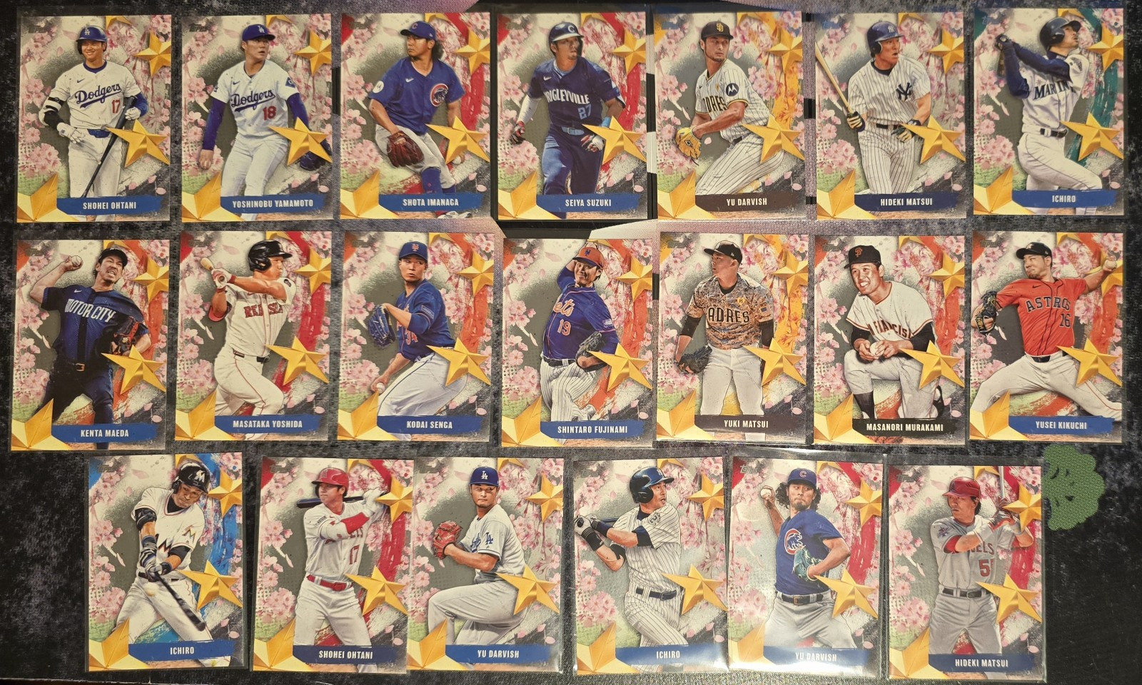 Topps Series One 2025 Tokyo Series Stars of Japan Full Set of 20 Japan Exclusive