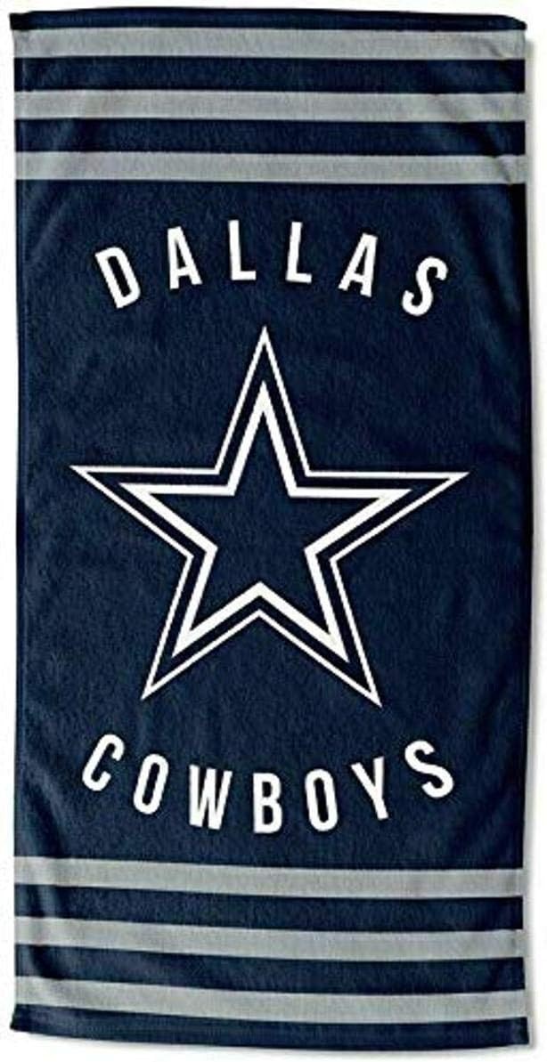 Northwest NFL Dallas Cowboys Unisex-Adult Beach Towel, 30″ x 60″, Stripes