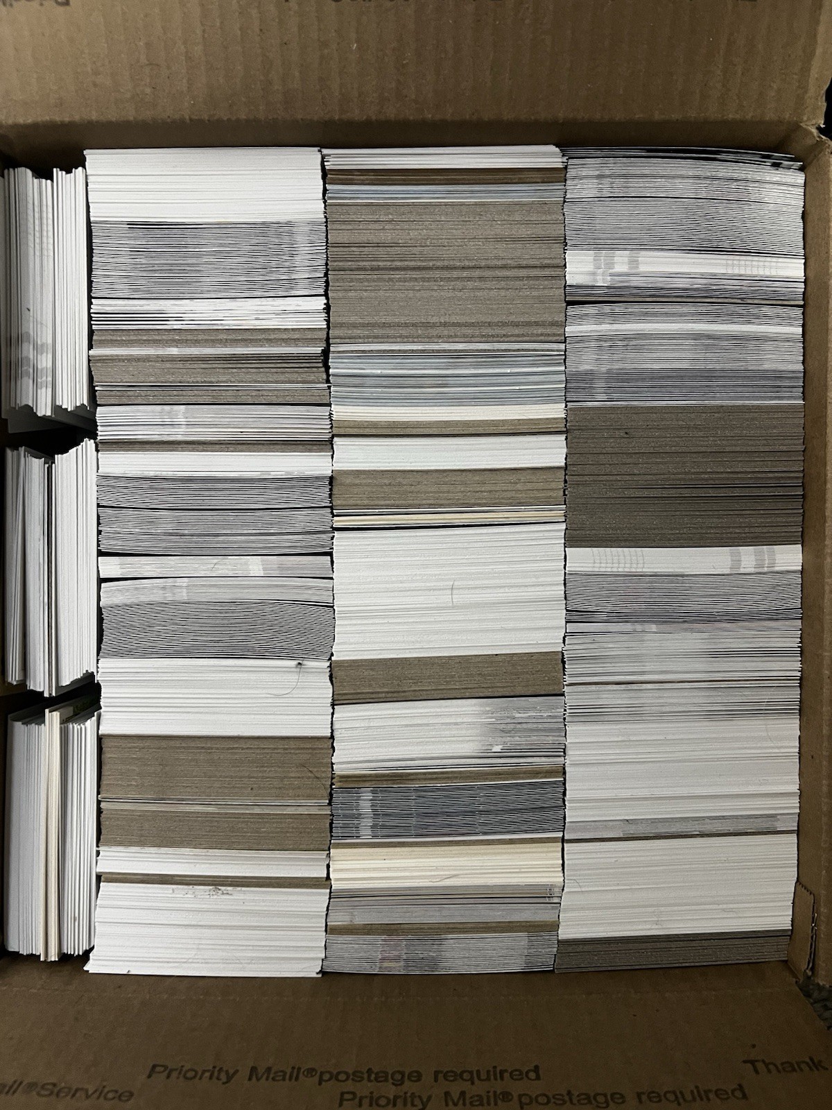 Bulk Trading Card Lot (4000 Cards!) MLB, NFL, NBA, NHL.