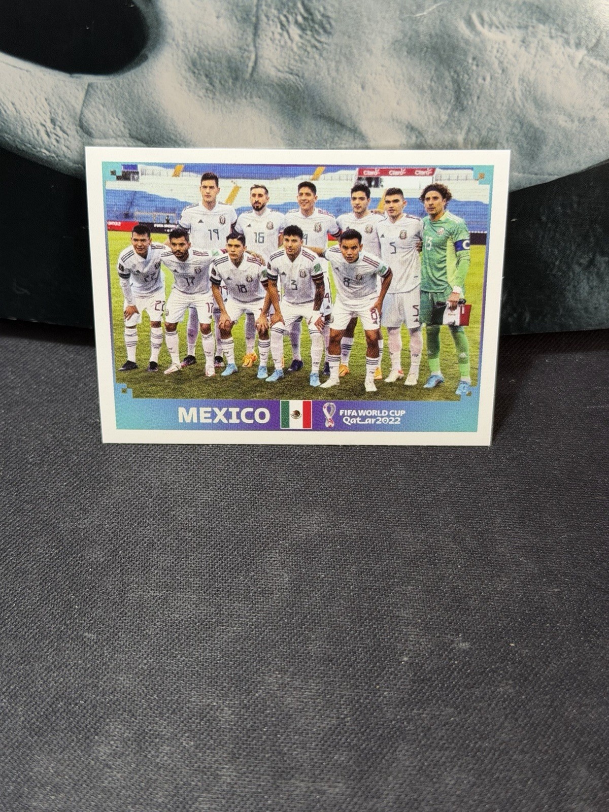 2022 Panini FIFA World Cup Qatar Sticker Mexico National Team Photo #MEX 1