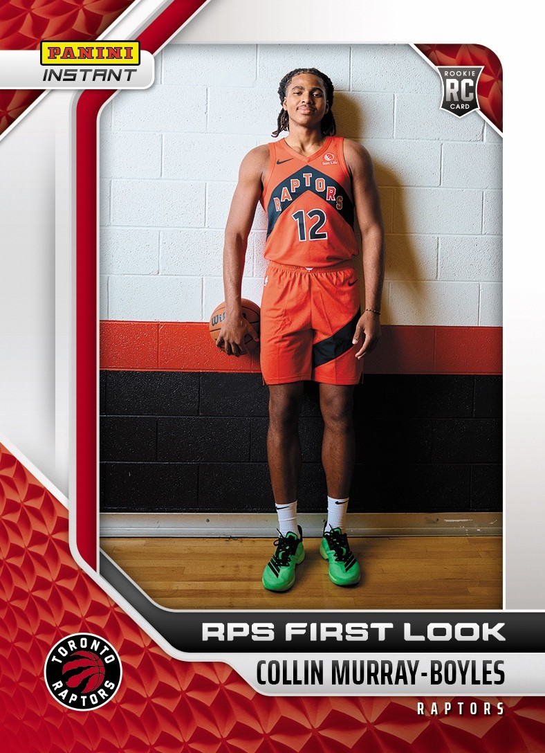 Collin Murray-Boyles 2025 Panini Instant NBA RPS First Look #40 RC – Qty