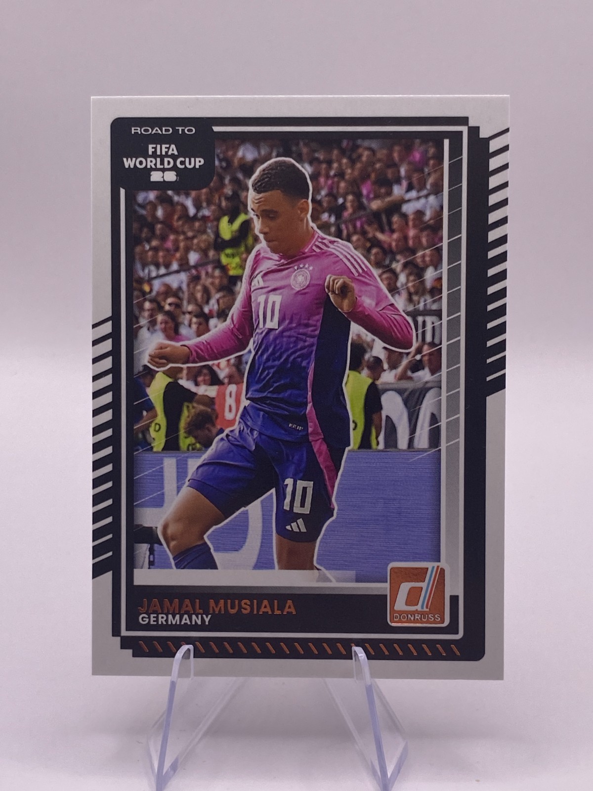Jamal Musiala 2025-26 Panini Donruss #40 FIFA World Cup Germany Trading Card