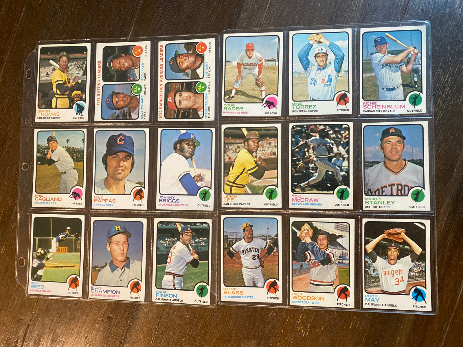 1973 Topps Baseball Cards NM Condition, Complete Your Set *You Pick* 1 EA