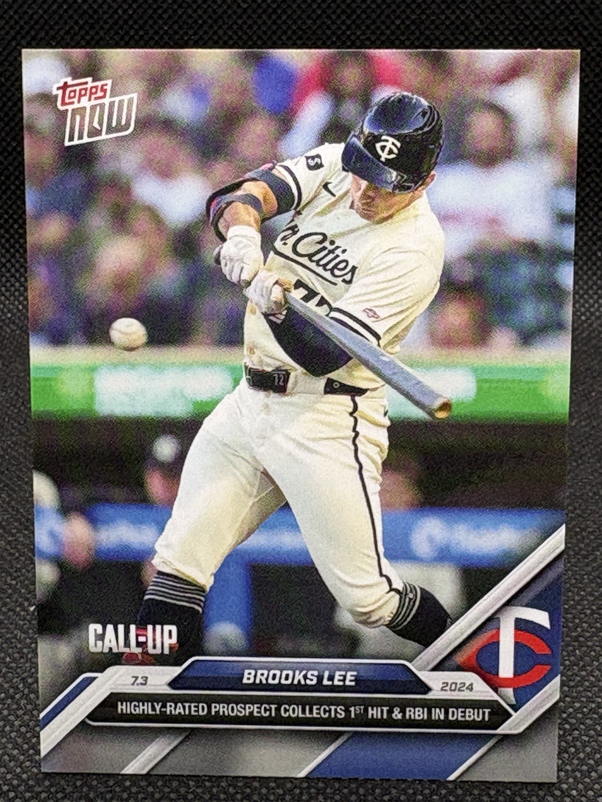 2024 Topps Now Baseball Call-Up Brooks Lee #372