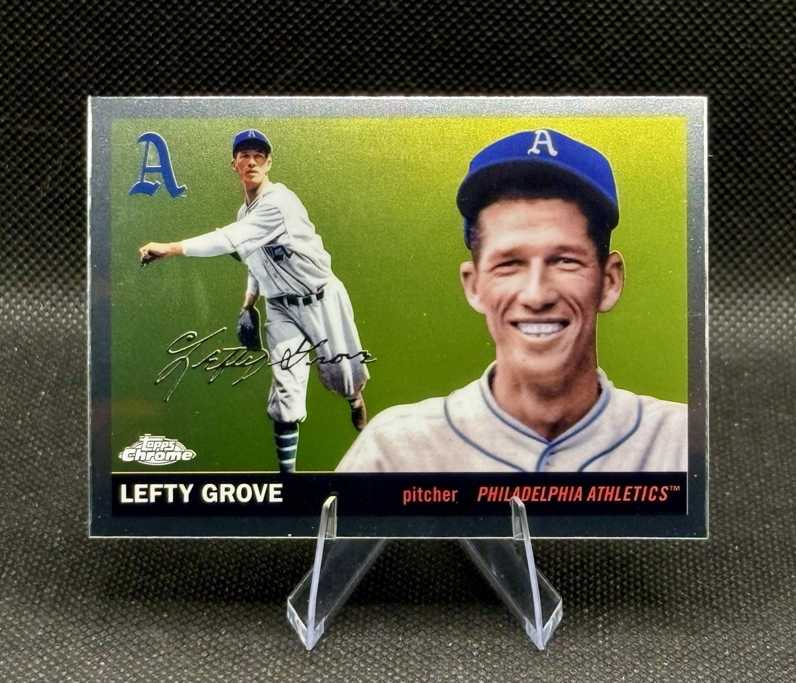 Lefty Grove 2025 Topps Chrome Platinum #342 Philadelphia Athletics