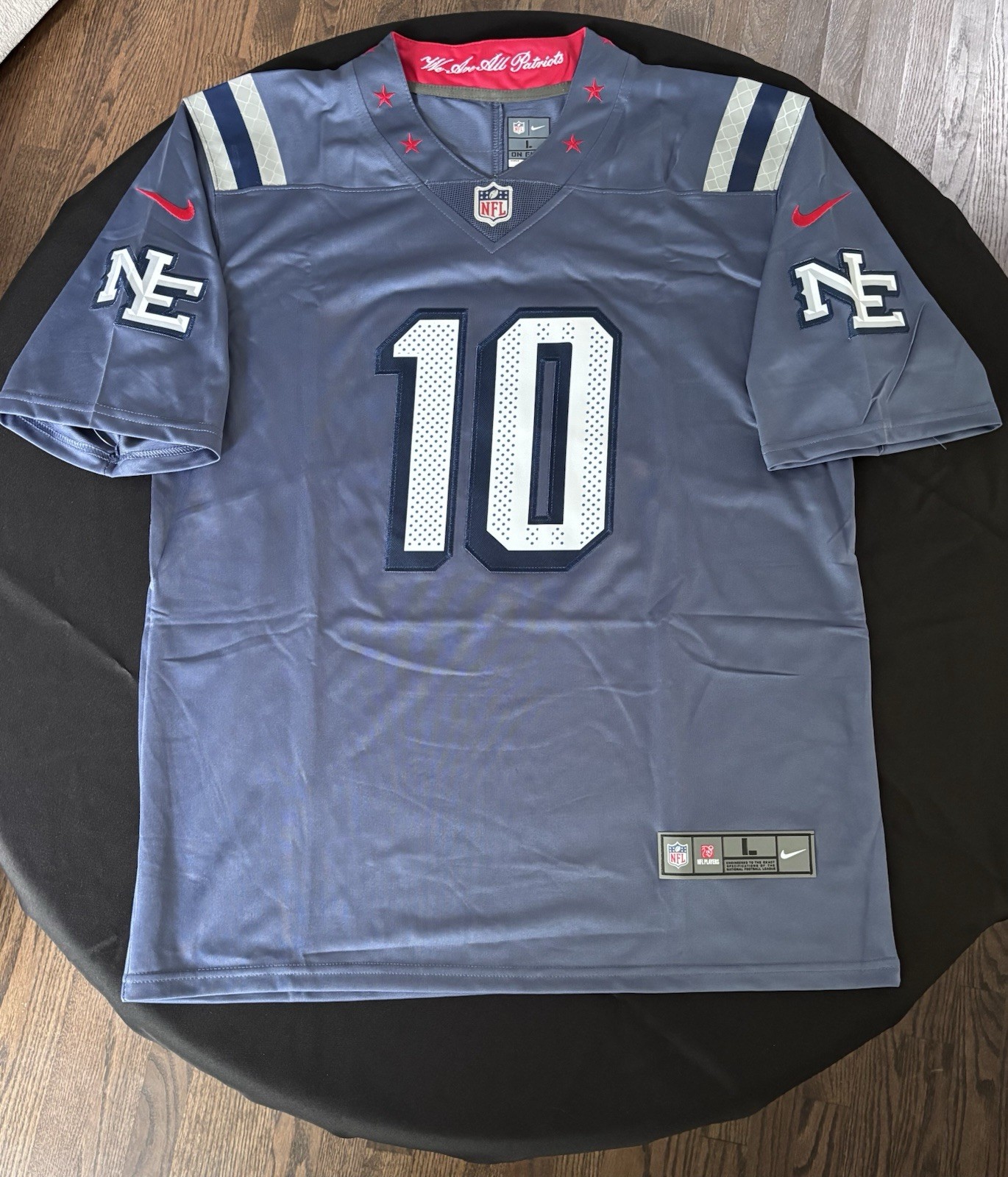 #10 Drake Maye Rival Series On Field Limited Stitched Jersey BRAND NEW