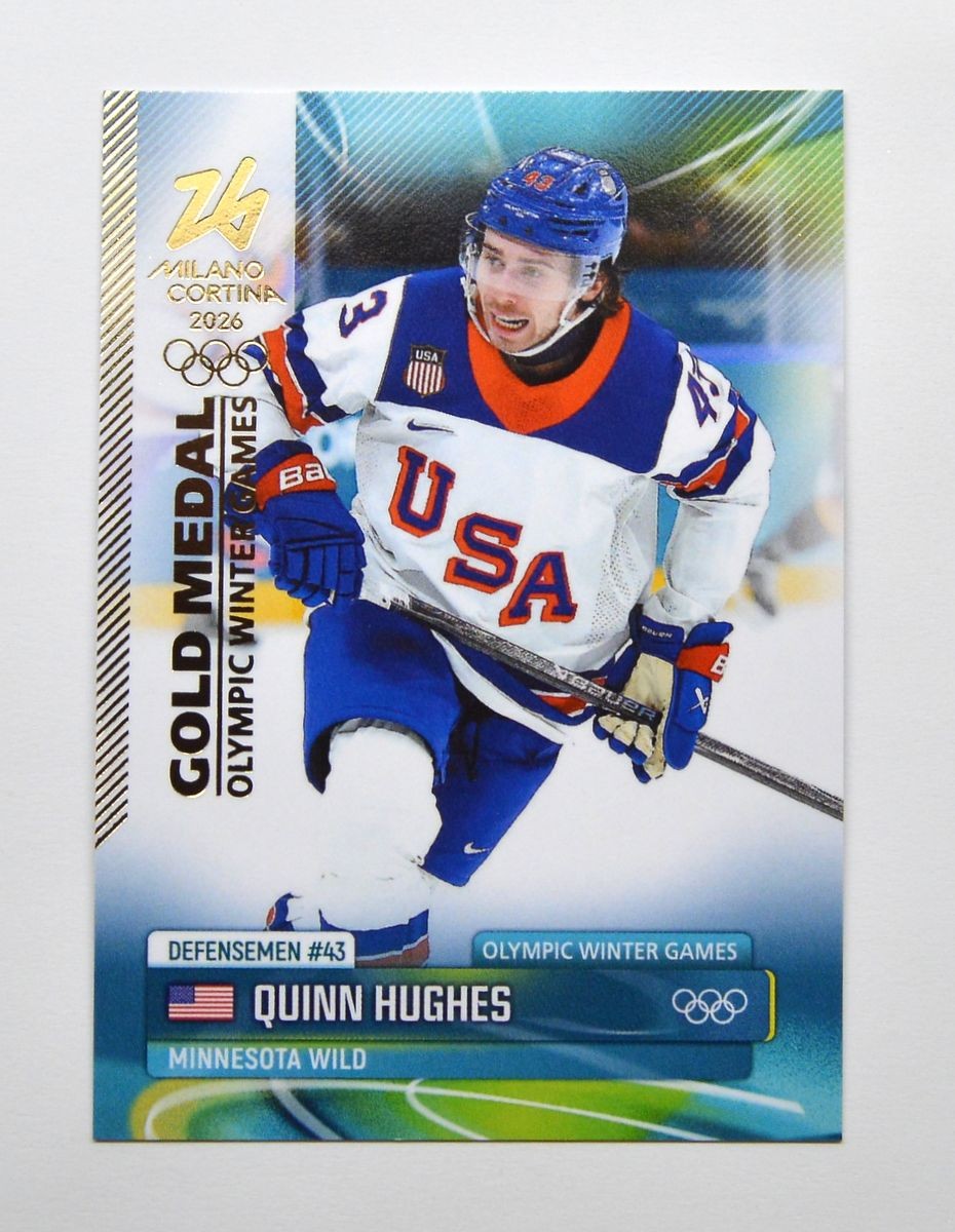 2026 GudCards Olympics Team USA #9 Quinn Hughes