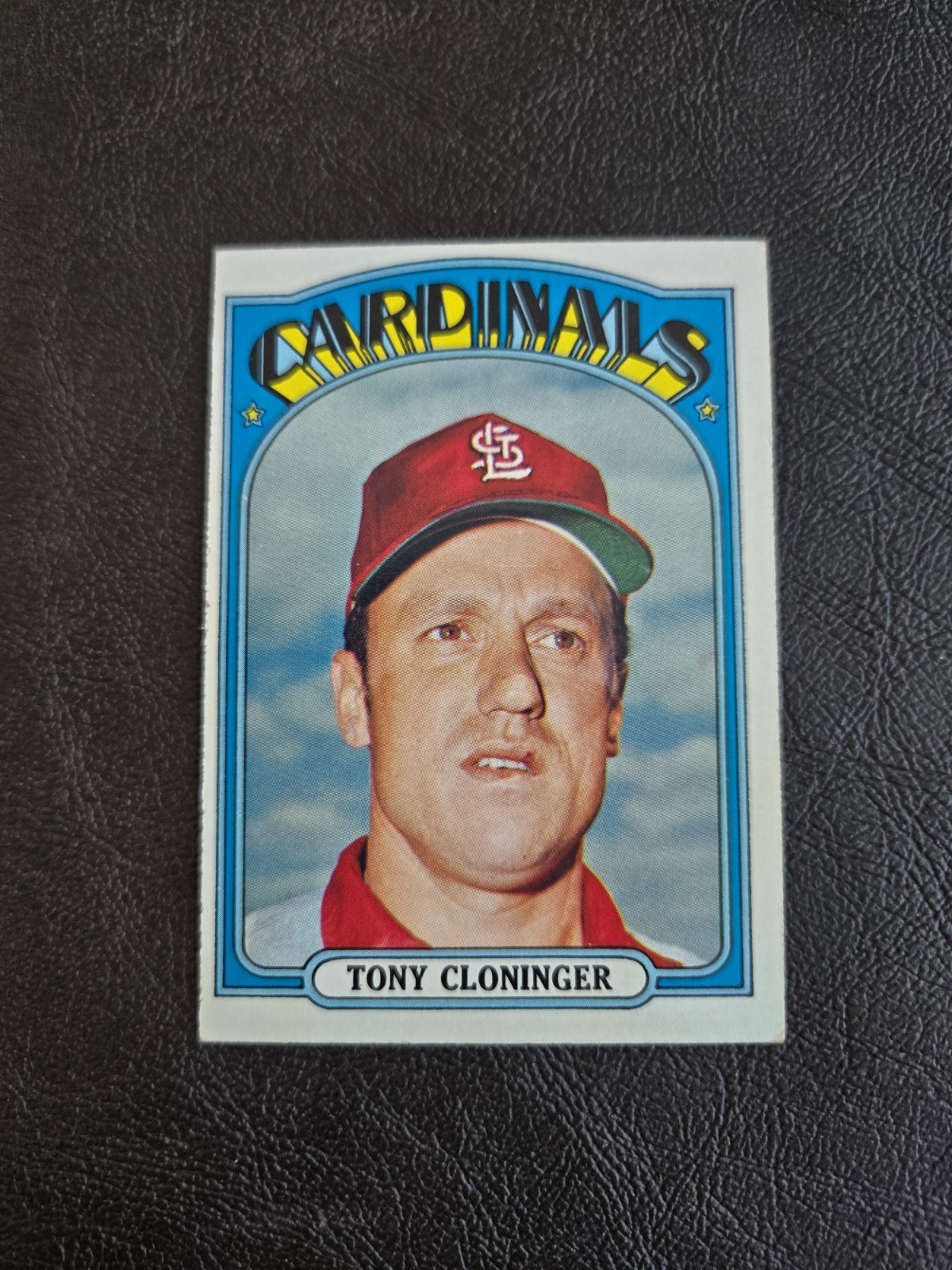 TONY CLONINGER 1972 TOPPS BASEBALL CARD #779 ST. LOUIS CARDINALS HIGH NUMBER