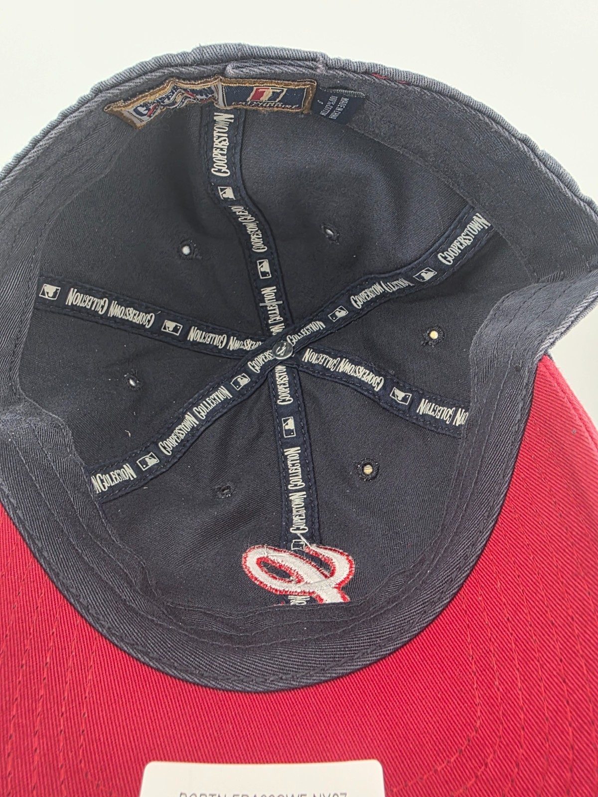 Chicago White Sox Vintage 1987 Franchise Fitted Script C Logo Fitted Hat
