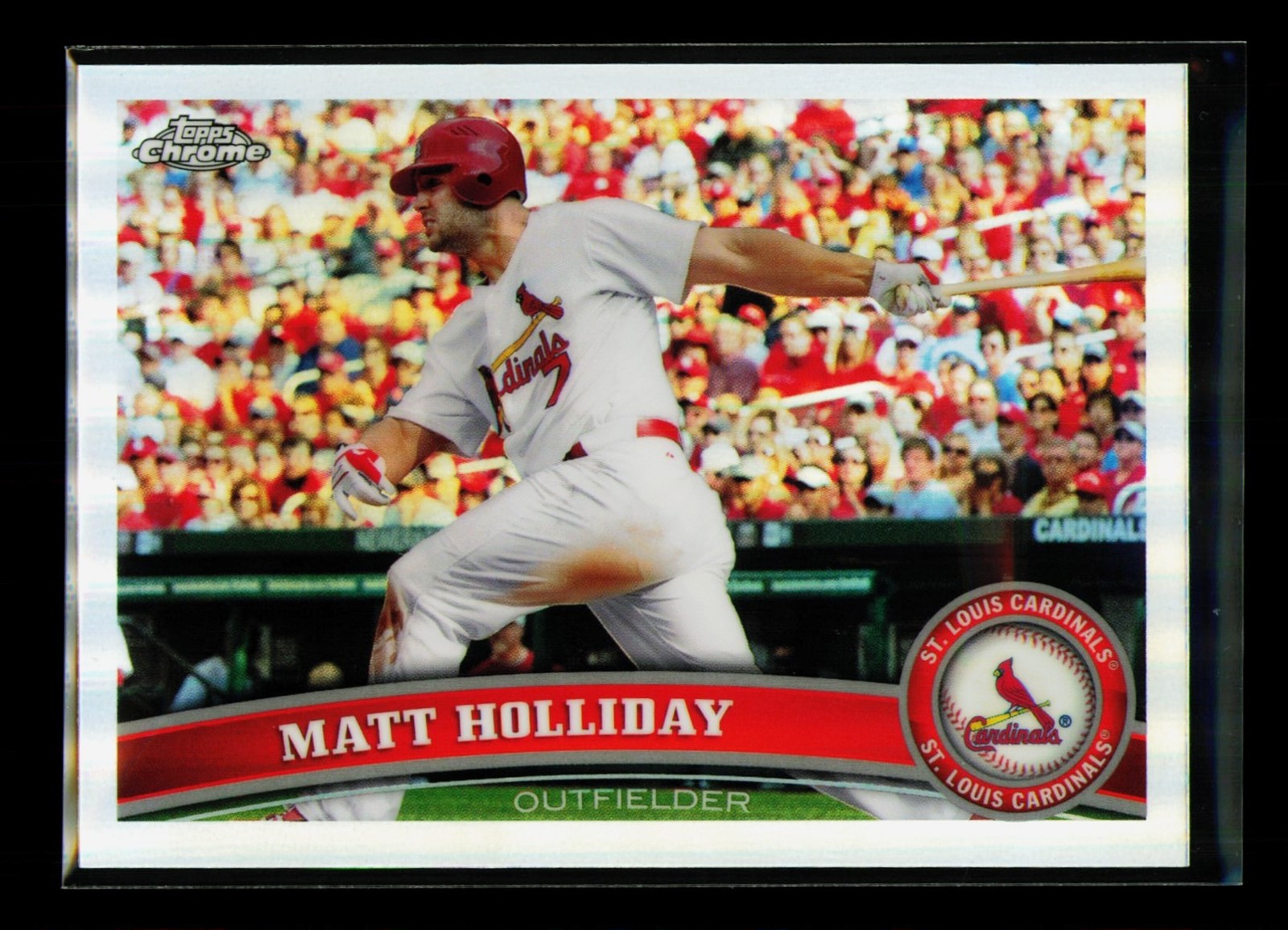 2011 Topps Chrome Refractor #130 Matt Holliday