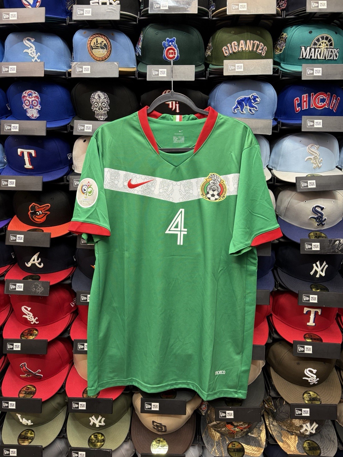 Mexico 2006 Rafa Marquez World Cup Green Jersey