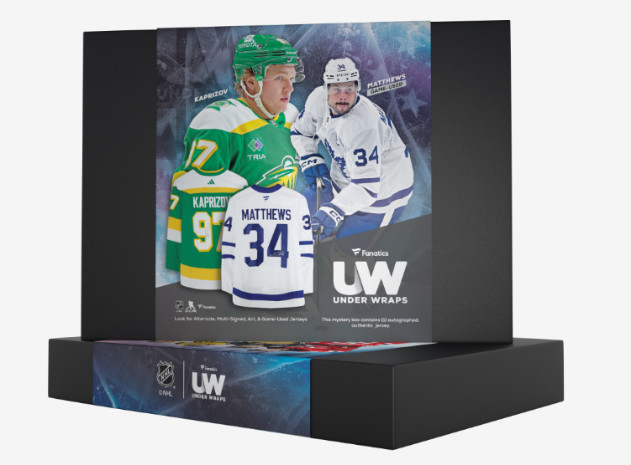 2025 Fanatics Under Wraps NHL Hockey Autographed Jersey Box FACTORY SEALED