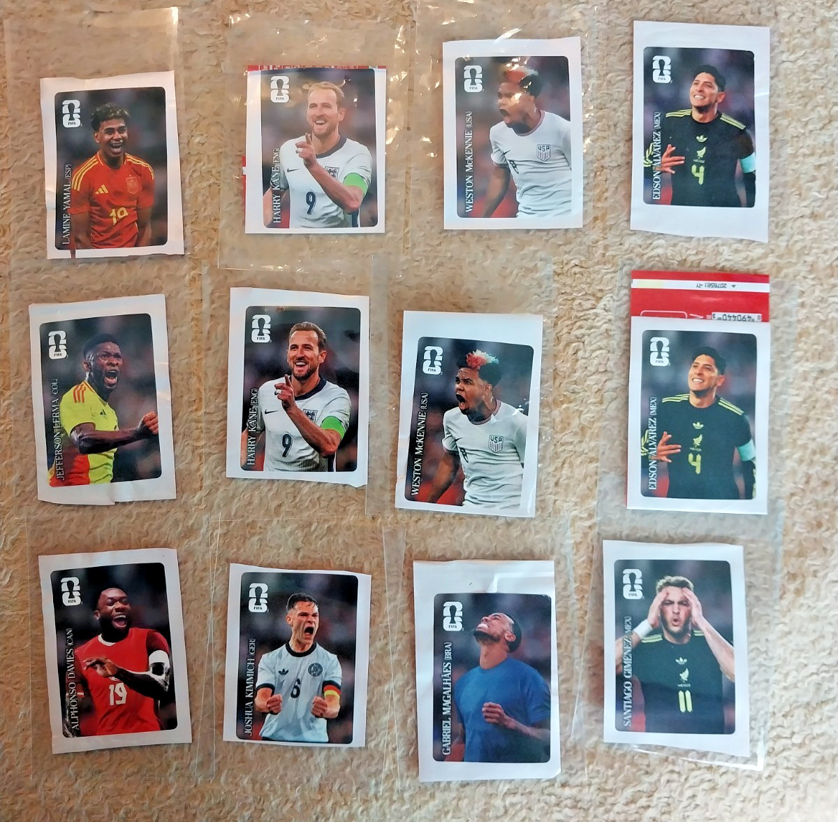 World Cup 2026 Sticker Coca Cola Extra Sticker ($6.99 per sticker)