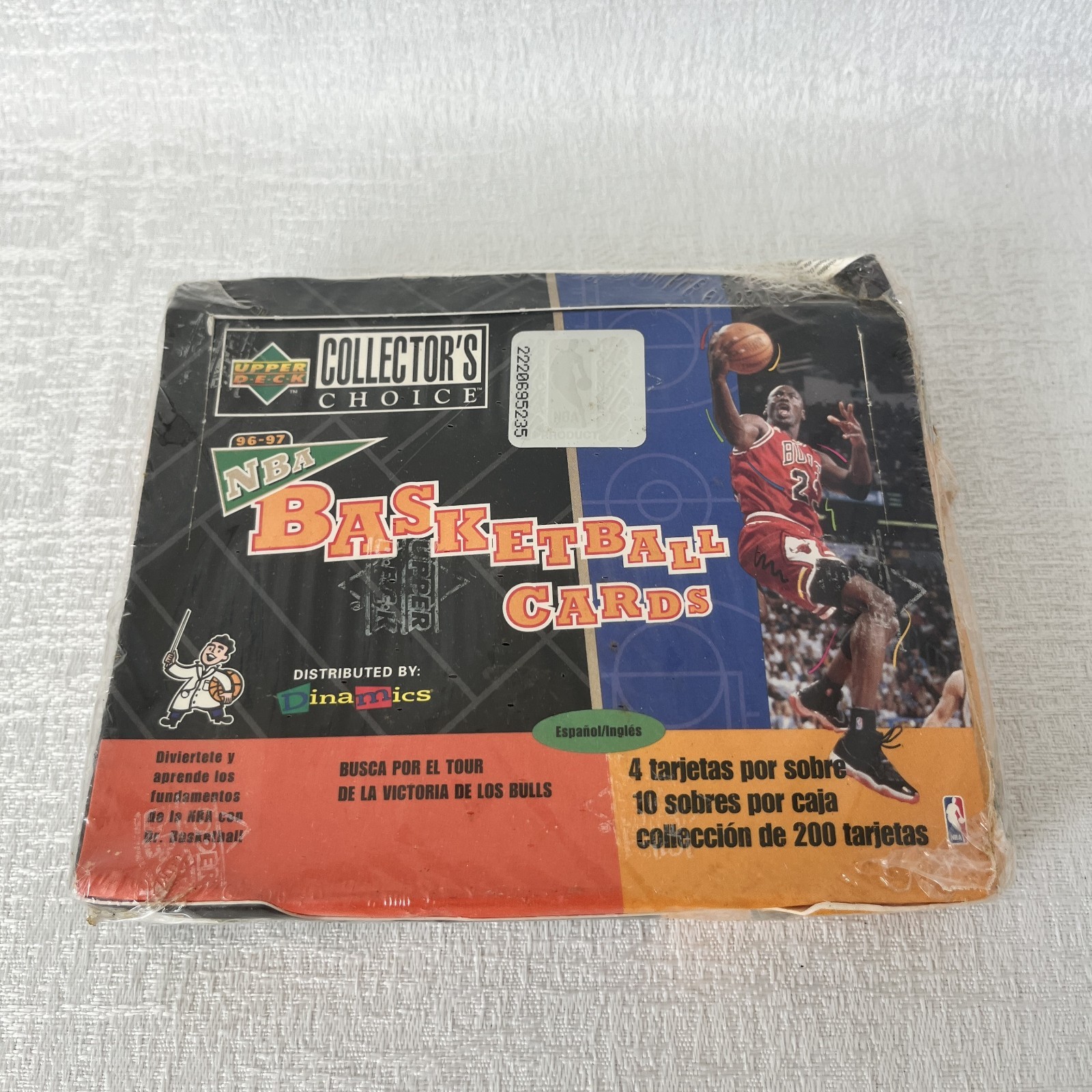 1996-1997 Upper Deck Collector’s Choice Basketball Box NBA Cards Spanish Sealed