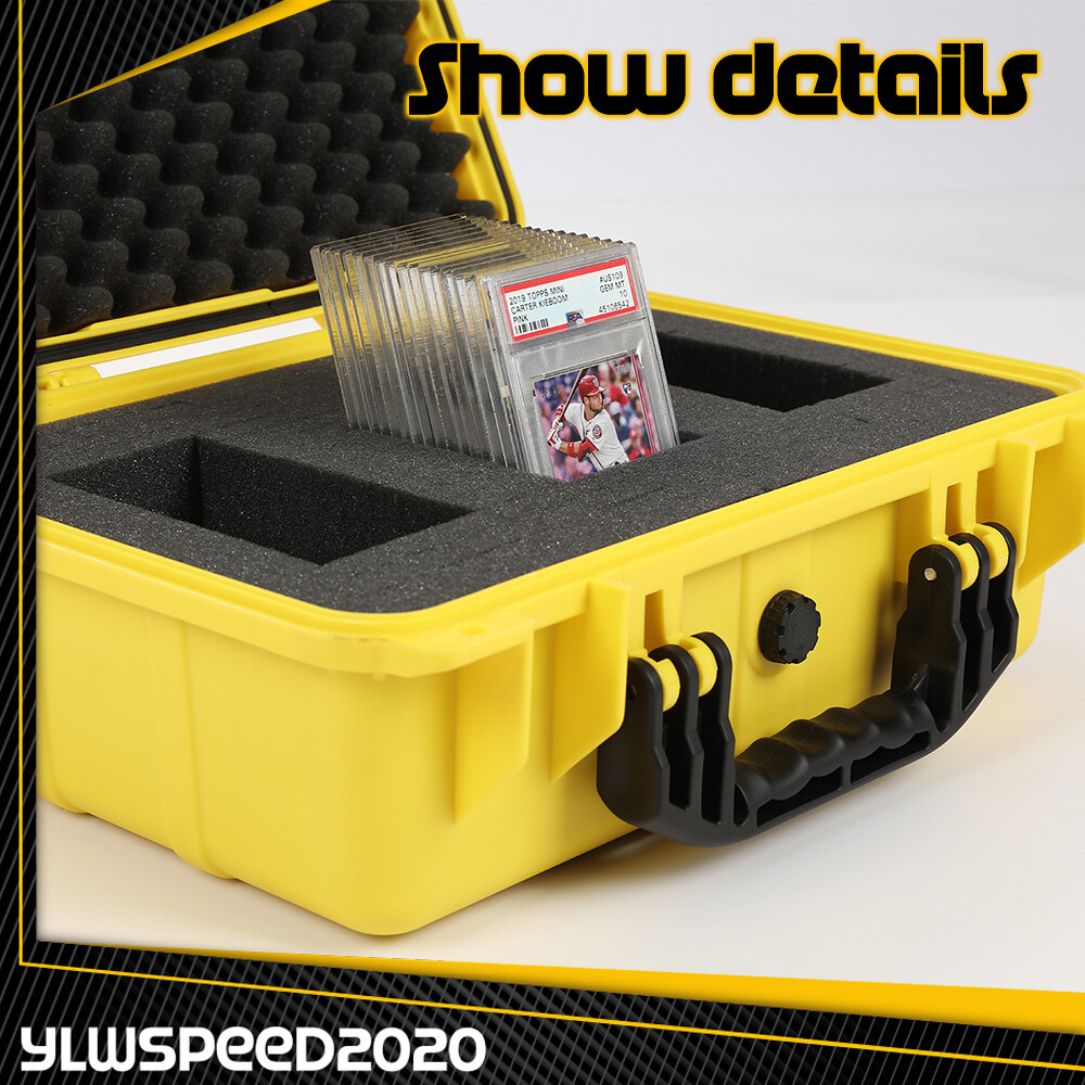 150+ Sport Graded Card Storage Box Case Slab Holder Protector Weatherproof