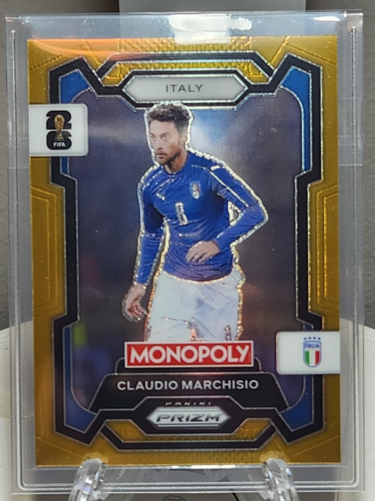2026 Prizm Monopoly Claudio Marchisio True Gold Prizm /49