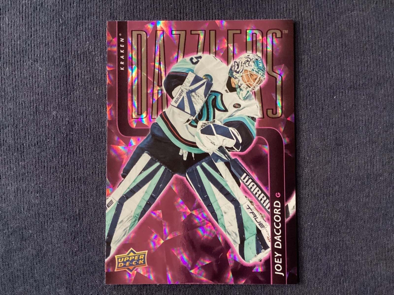 2025-26 Upper Deck Series 1 DAZZLERS Insert Hockey Cards. You Pick From List