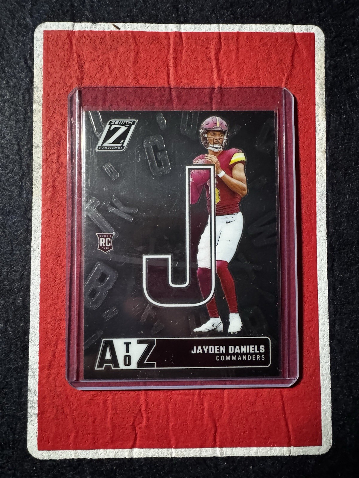 2024 Panini Zenith Rookie A to Z Jayden Daniels #10 Washington Commanders NFL