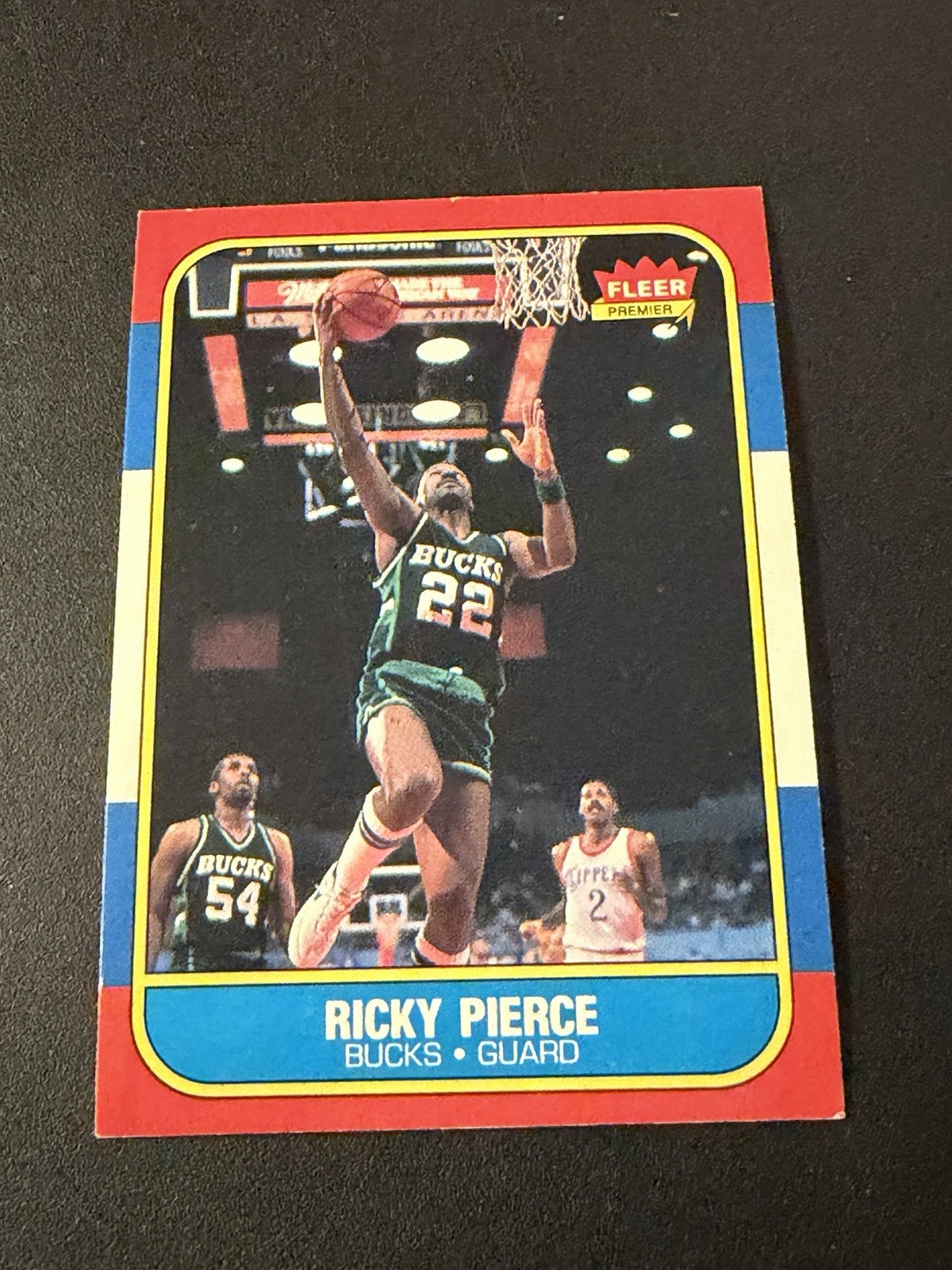 1986-87 Fleer Ricky Pierce #87 EXMT