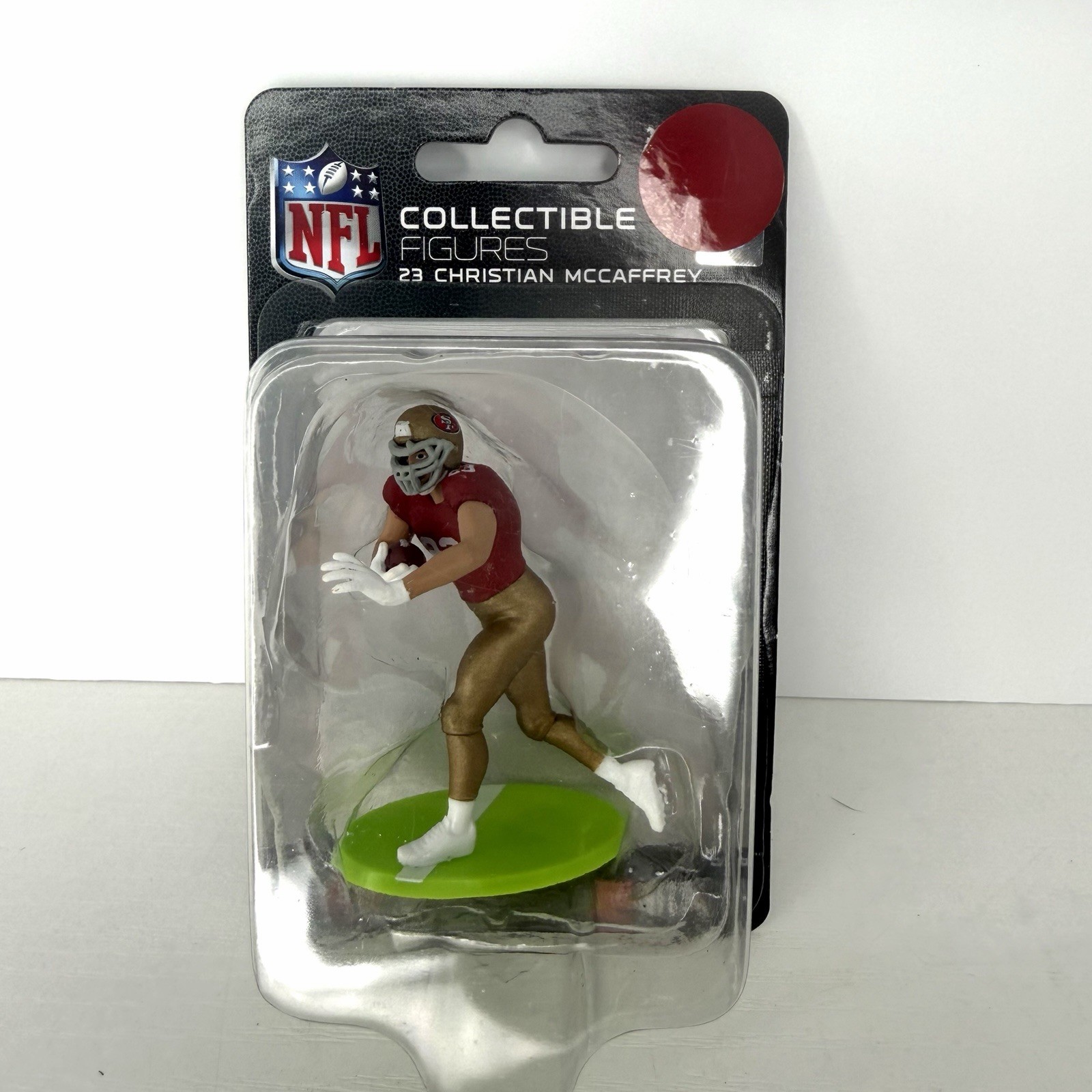 NFL Collectible Action Figure #23 Christian McCaffrey SF 49ers Sealed In Package