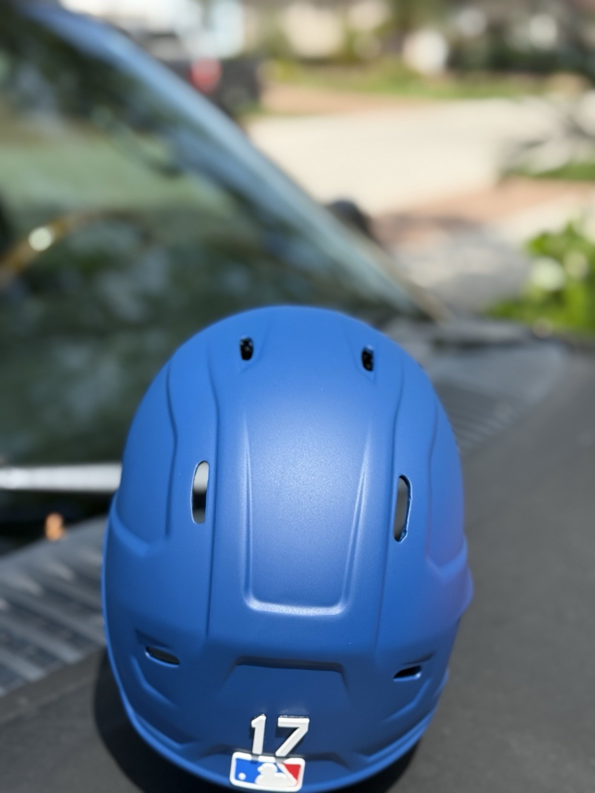 LOS ANGELES DODGERS OHTANI AUTHENTIC RAWLINGS MACH PRO CUSTOM BATTING HELMET