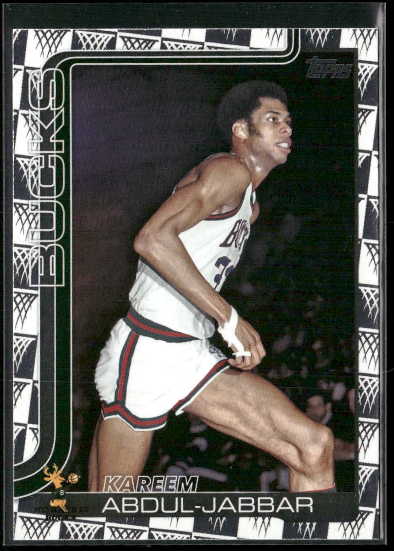 Kareem Abdul-Jabbar 2025-26 Topps #259 Season Tip Off Milwaukee Bucks Card