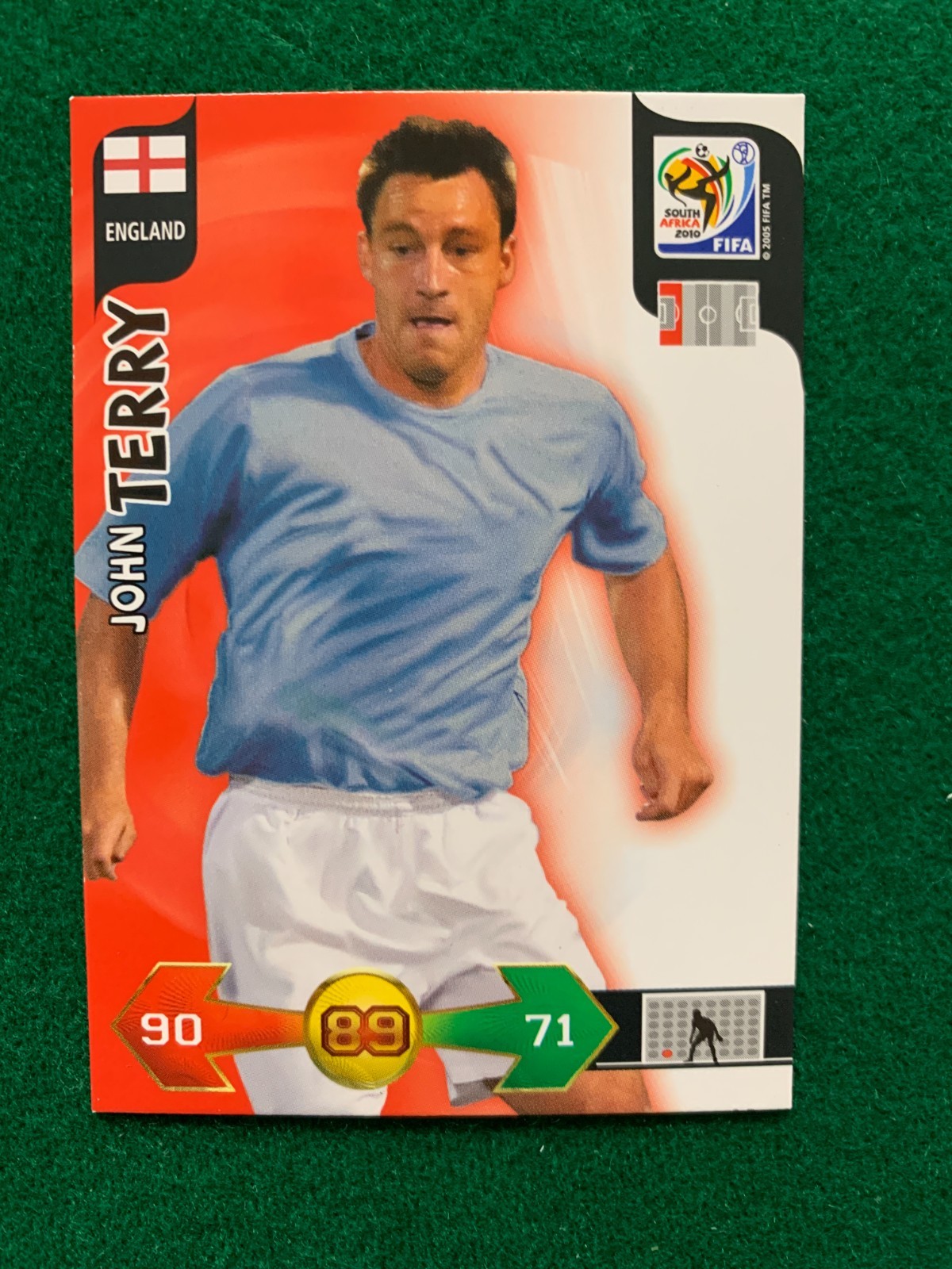 Panini Adrenalyn – 2010 World Cup South Africa – Team ENGLAND