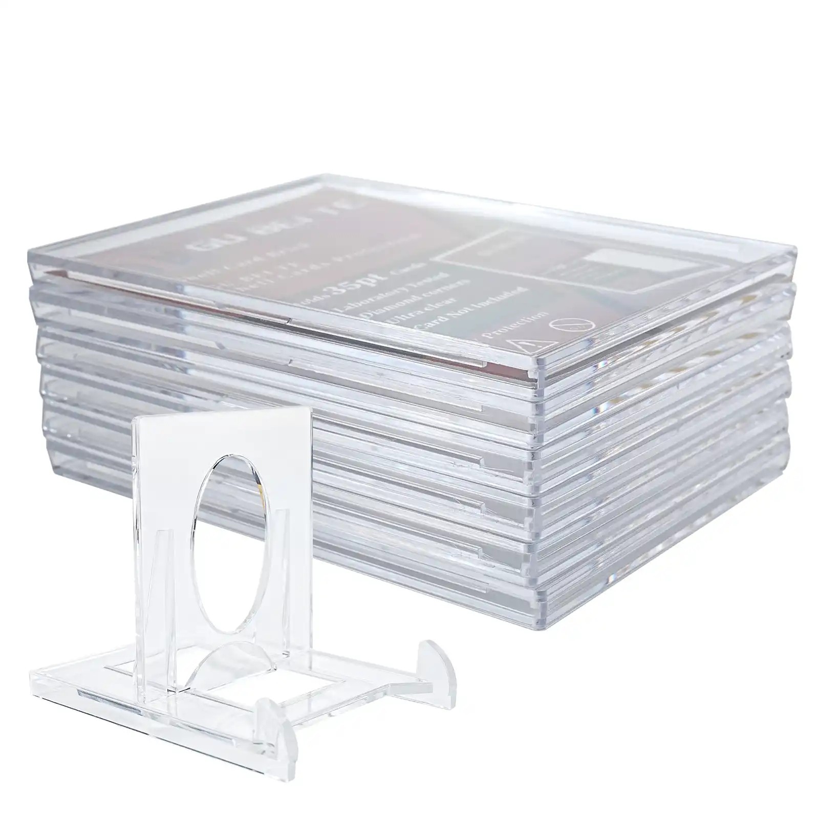Trading Card Display Stand 5pcs Easel Stand Holder Stands Card Display Stand